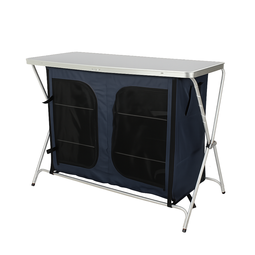 Camp kitchen high double unit