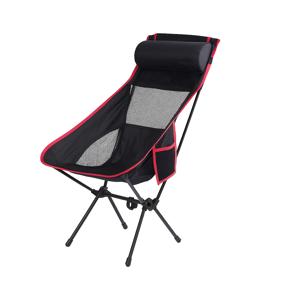 Camping chair with Steel leg