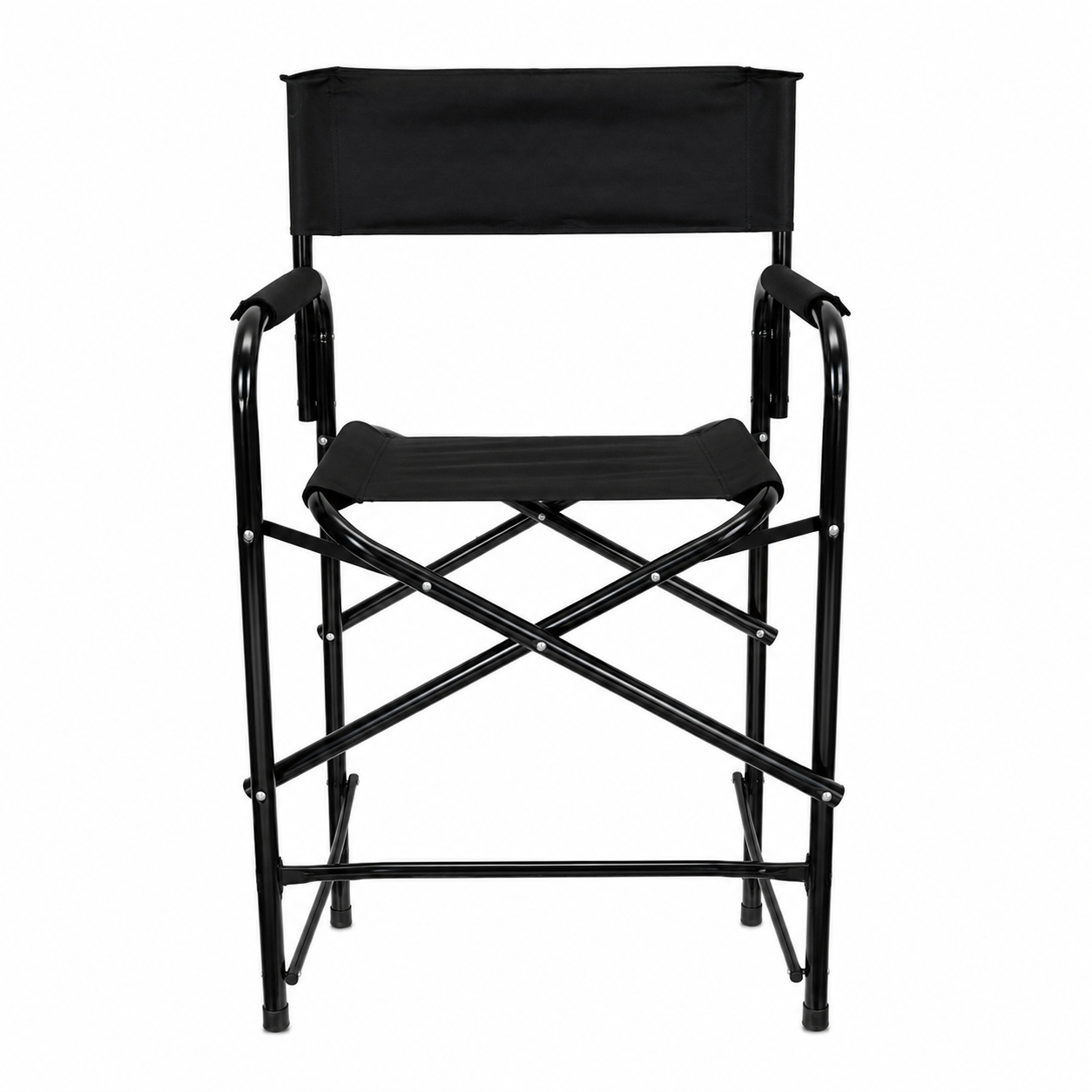 Heightened aluminum director's chair