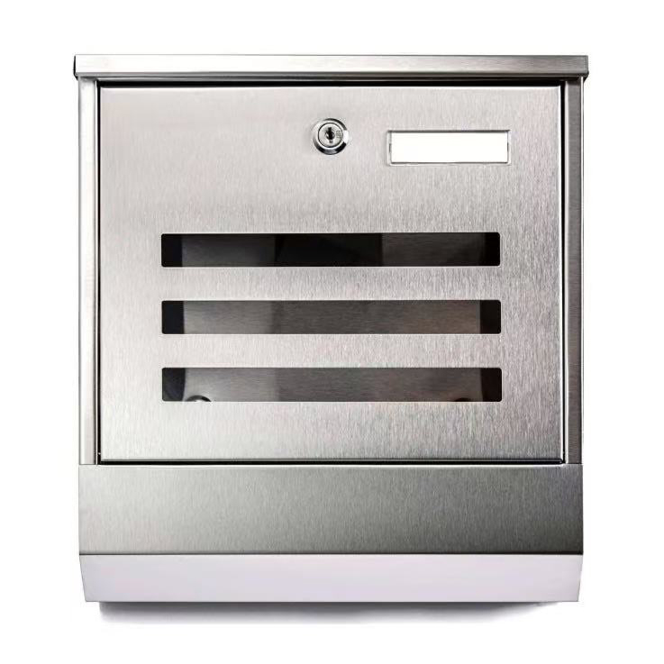 Stainless steel postbox
