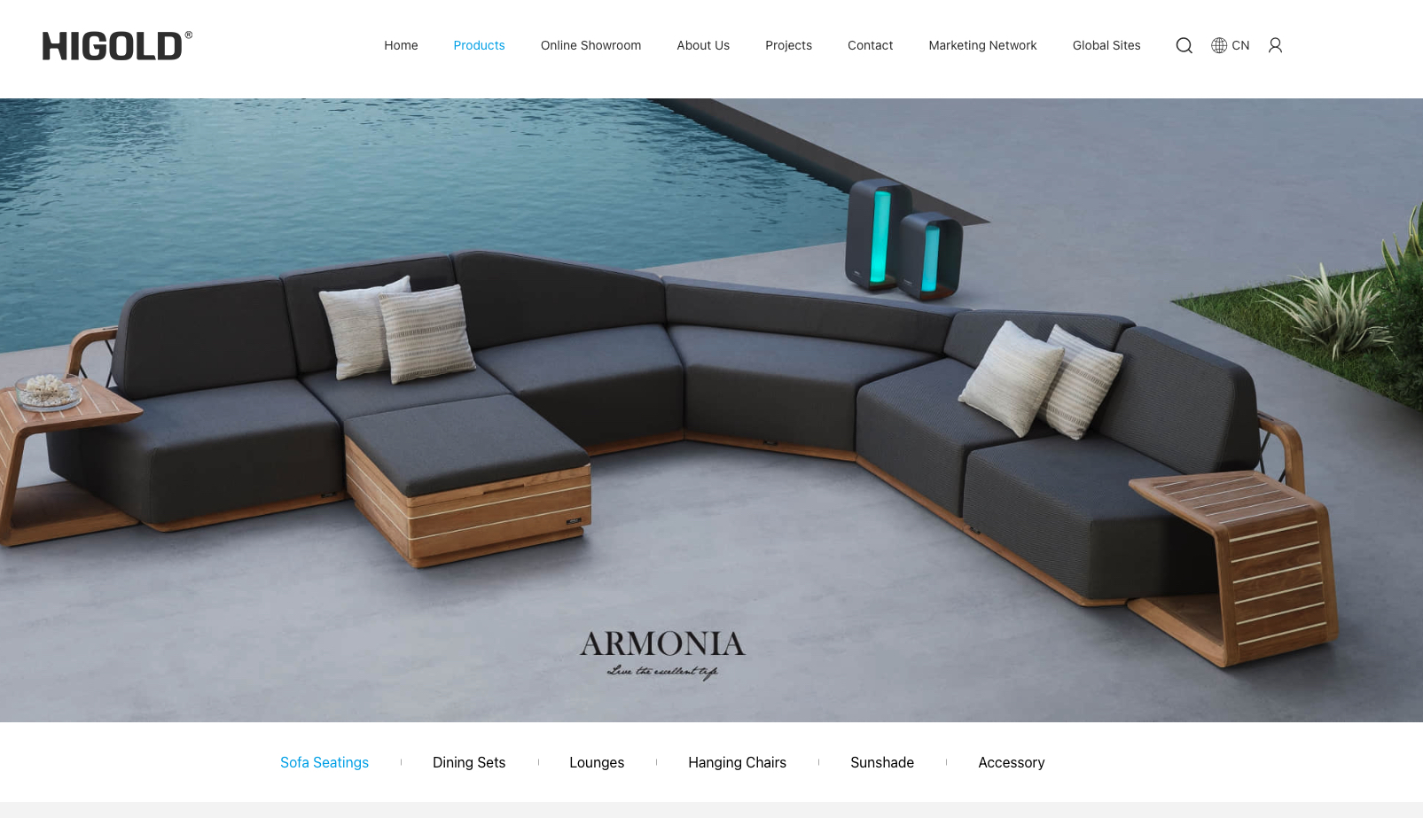 HiGold Homepage