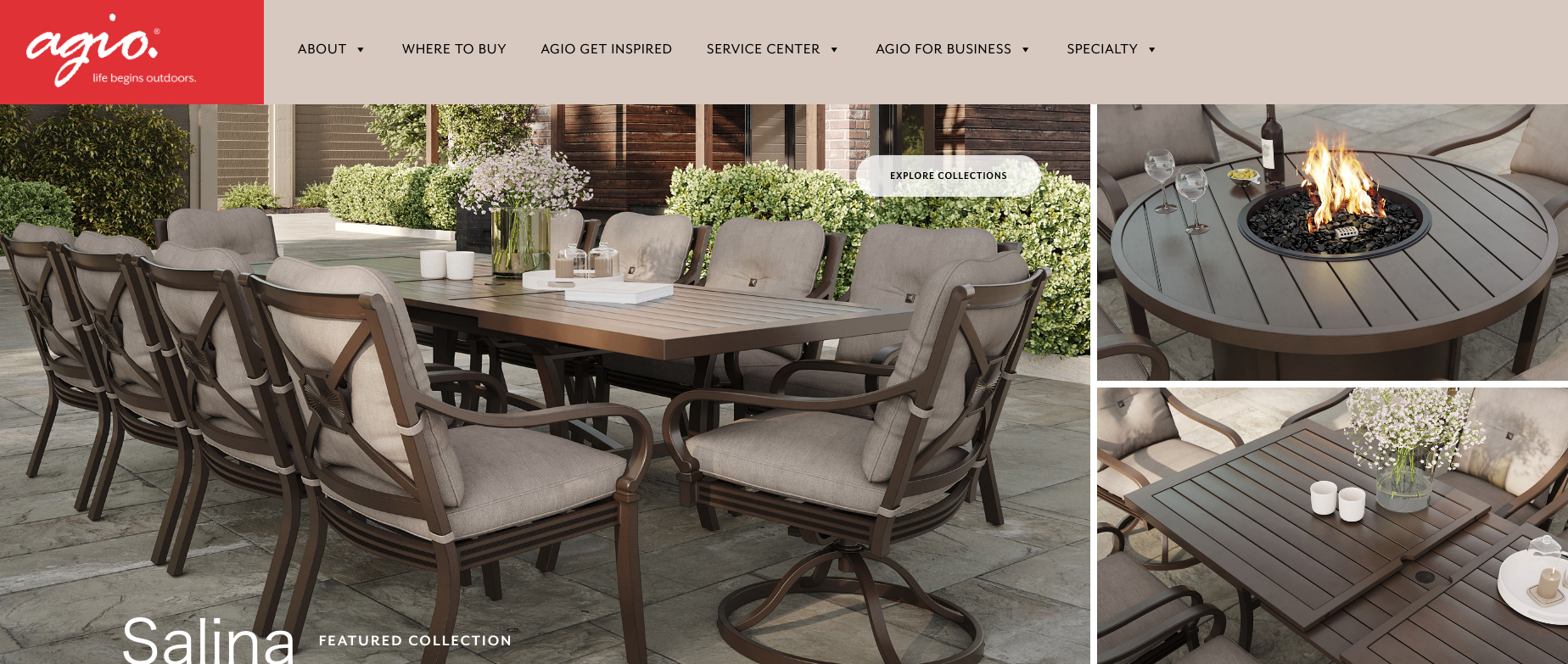 Agio Homepage