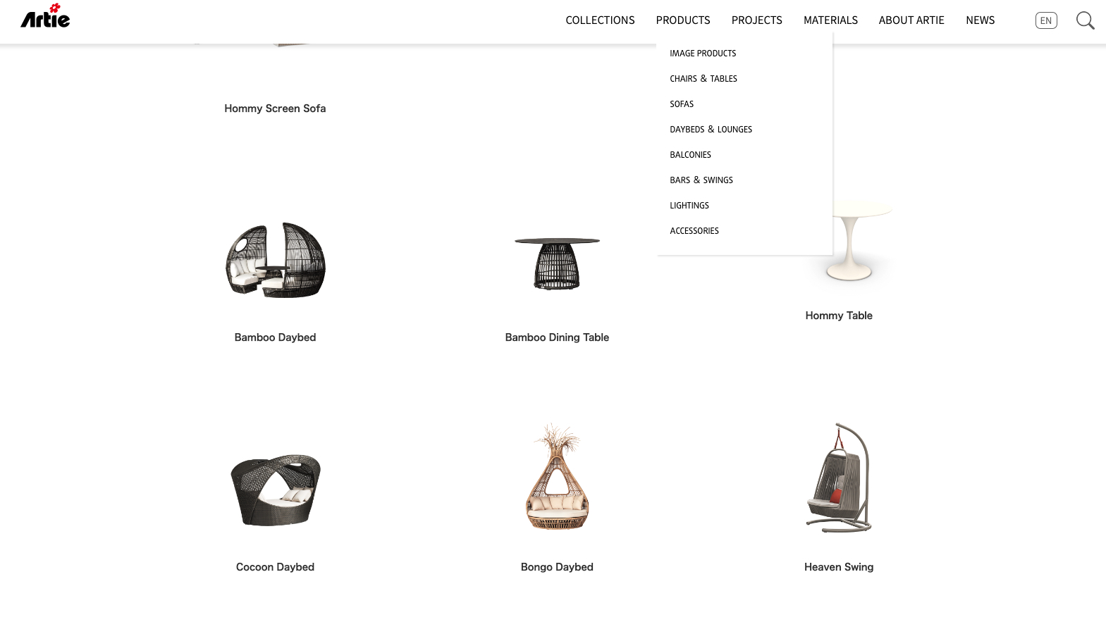 Artie Garden Homepage