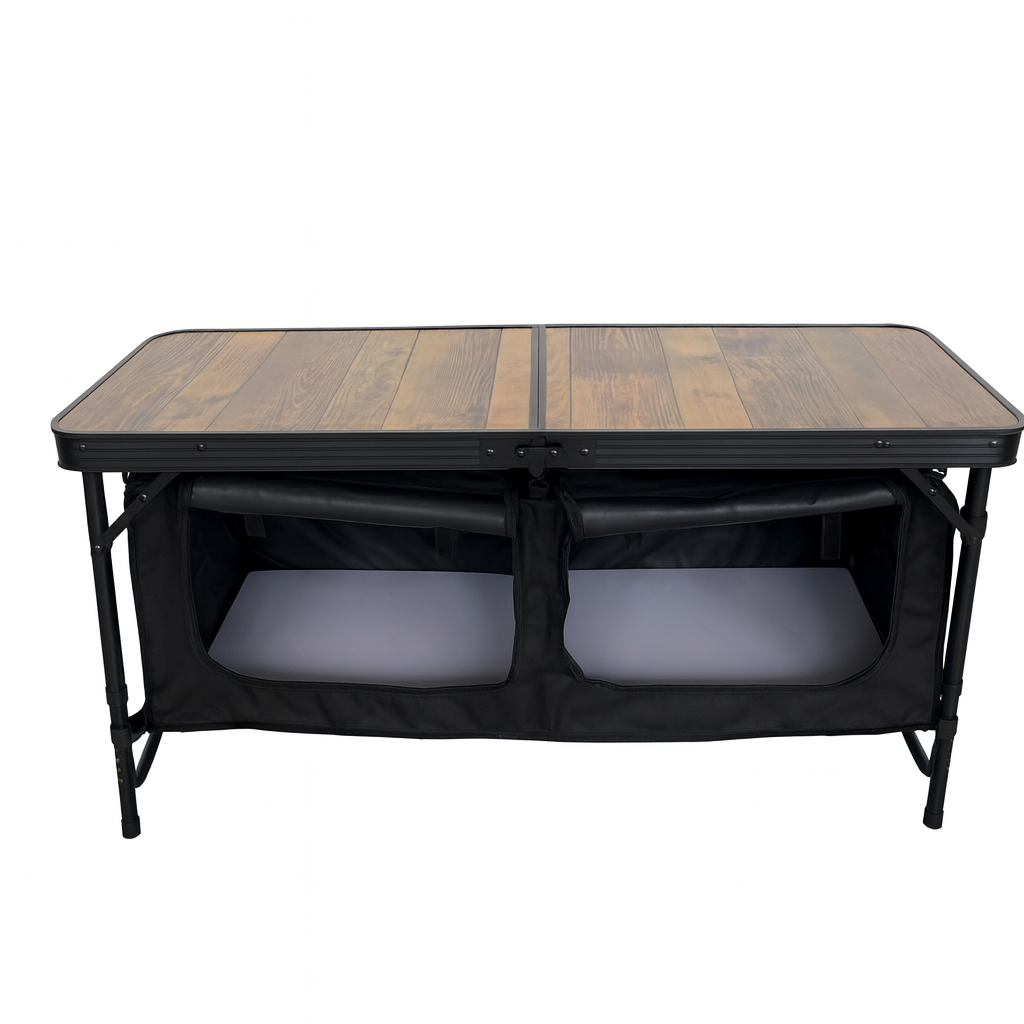 Storage table, outdoor storage table,outdoor folding table