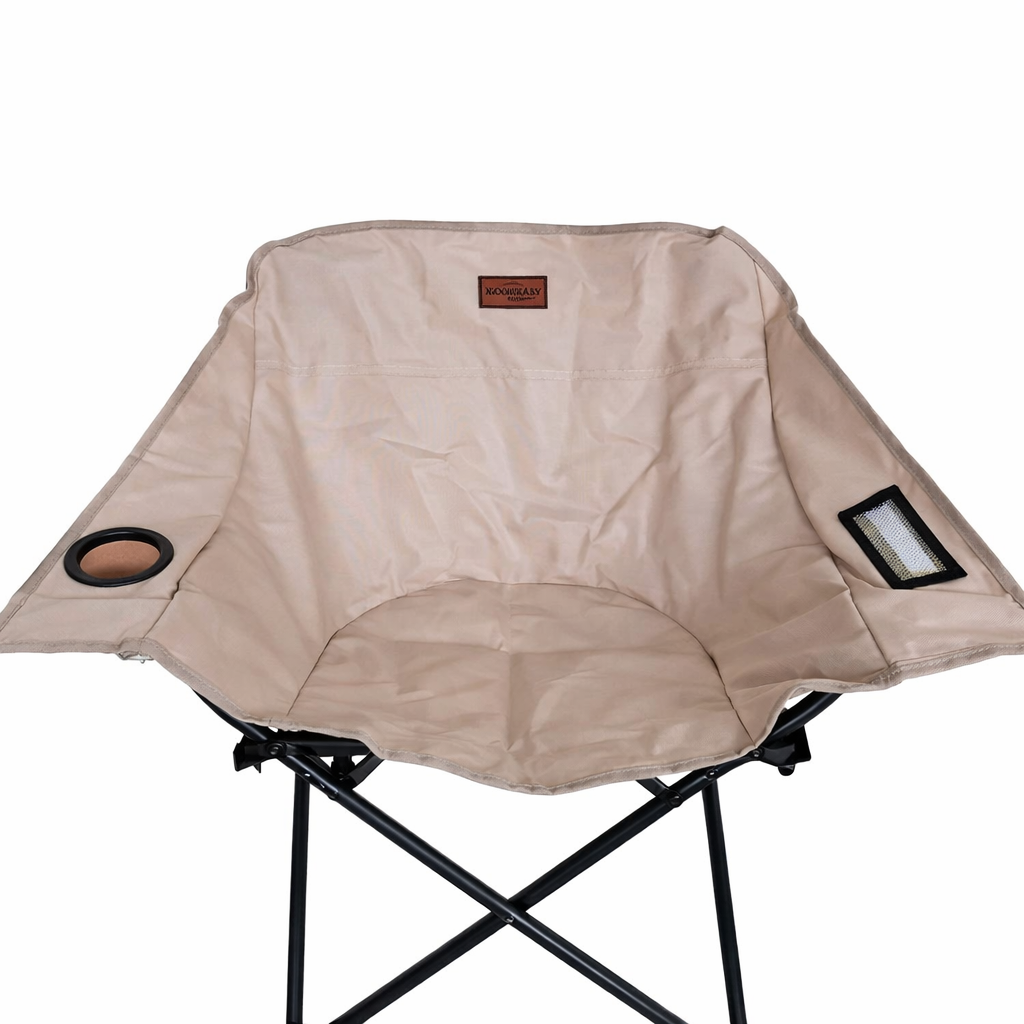 Low-back moon chair